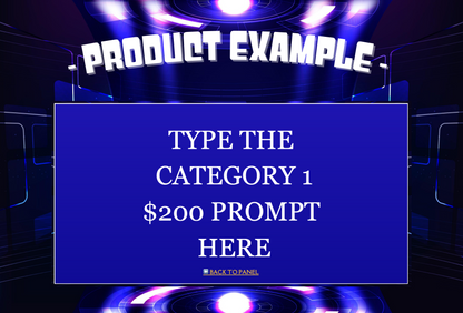 Customizable Jeopardy Powerpoint Template